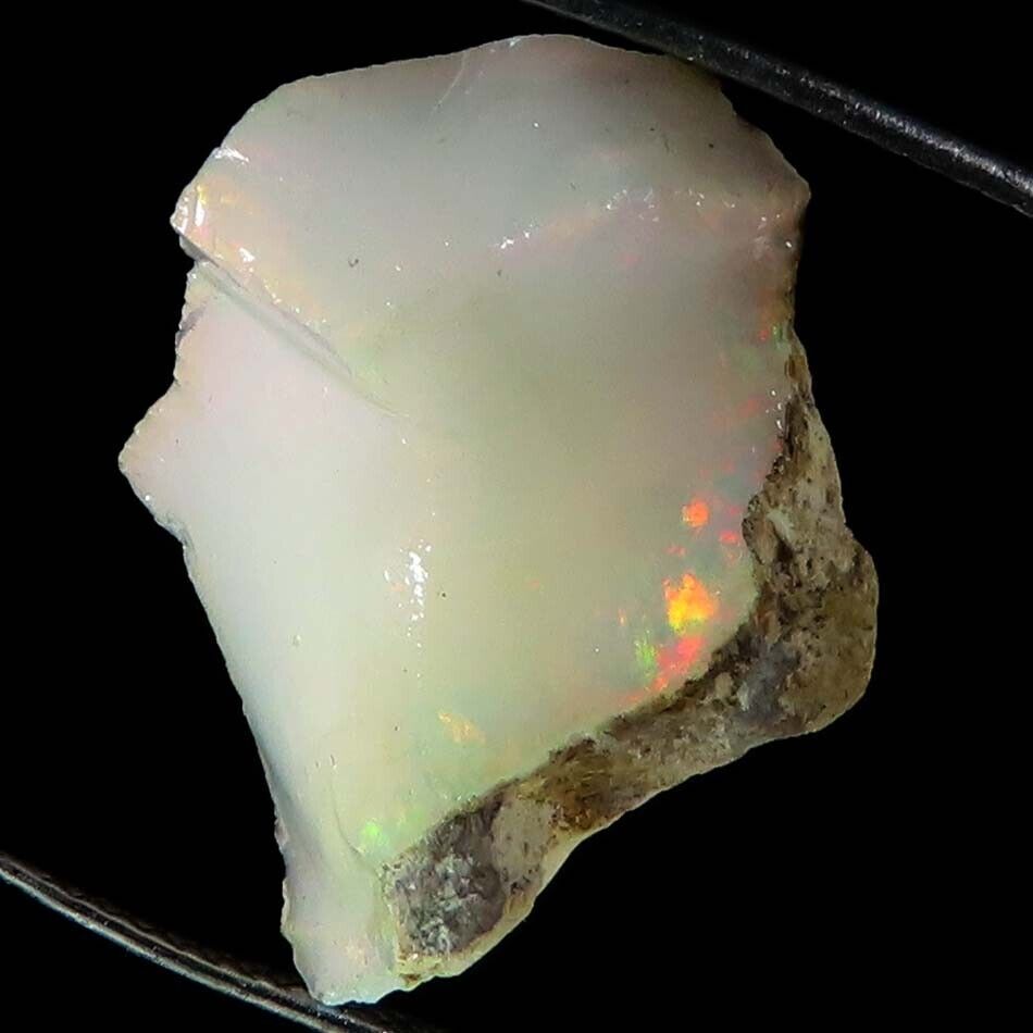 12.95Cts.100% Natural Fire Ethiopian Opal Rough Loose Gemstone ML51-51