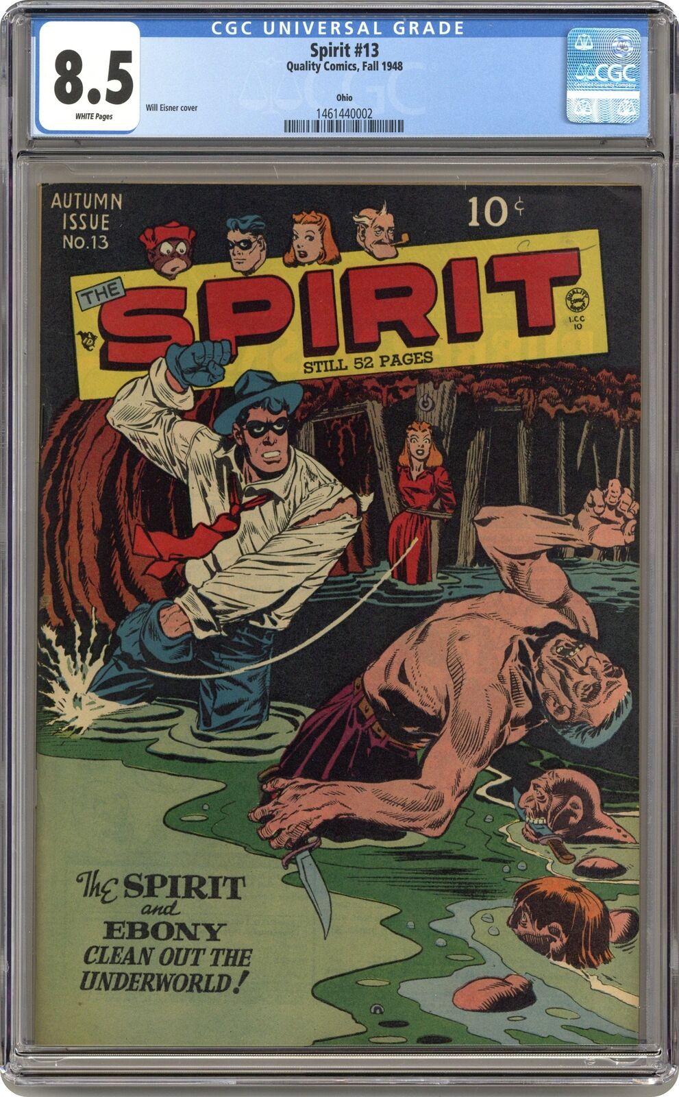 Spirit #13 CGC 8.5 Ohio 1948 1461440002
