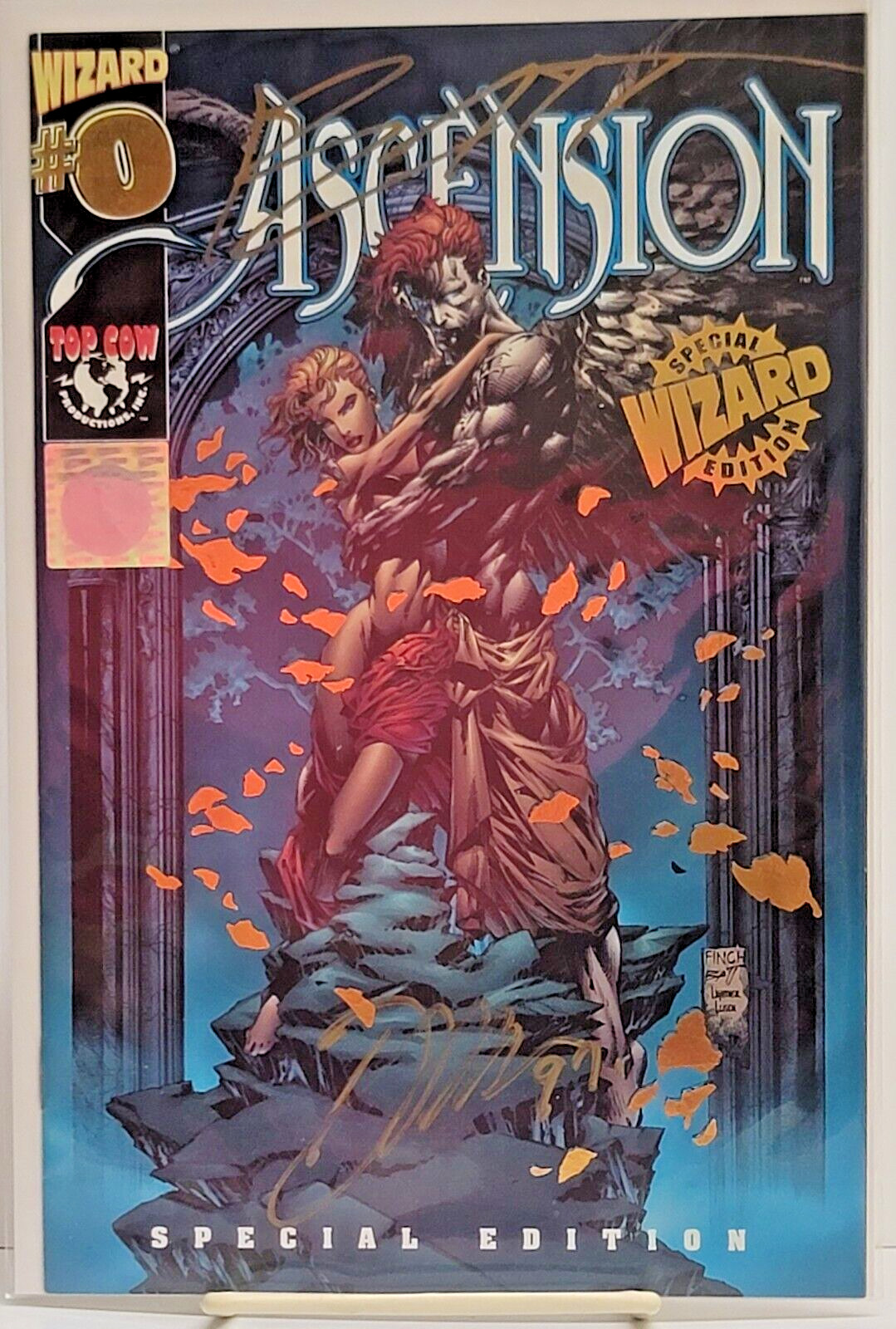 Ascension #0 Wizard Special Edition Signed by David Finch & Batt 1997 Top Cow