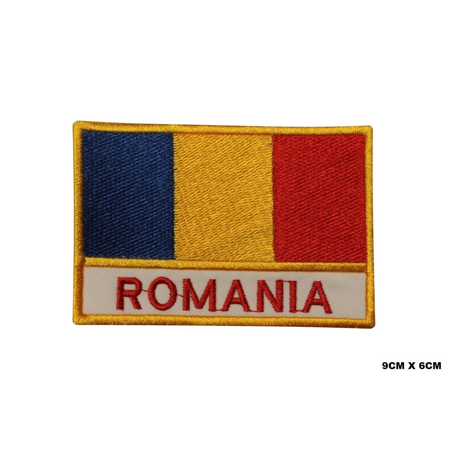 Romania Flag Embroidered Patch Iron/Sew On Patch For Clothes