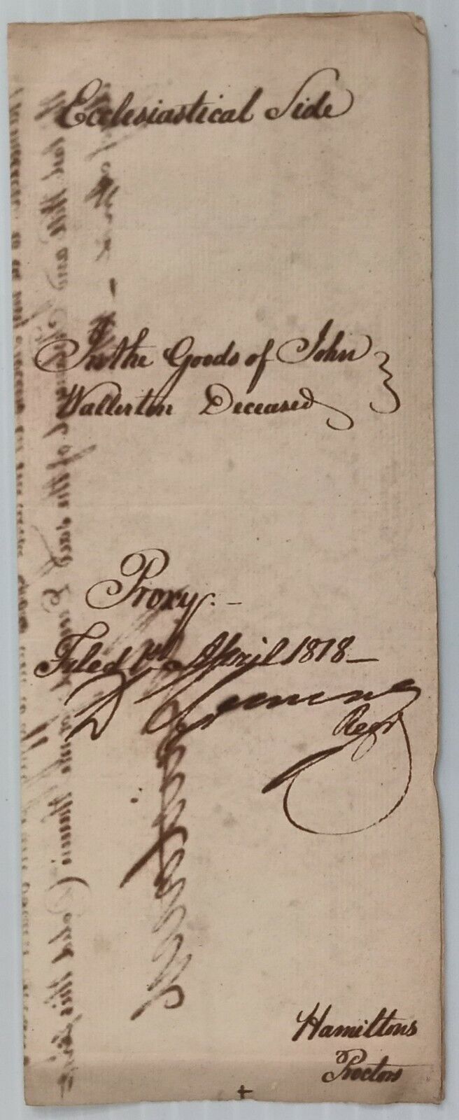 AOP India 1818 Supreme Court, Fort Williams, Calcutta document