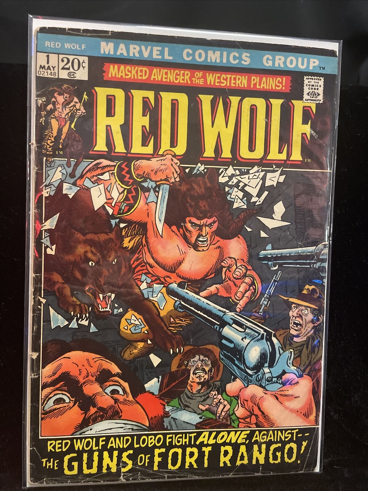 Red Wolf #1 First solo titled Red Wolf series(Marvel)🔑