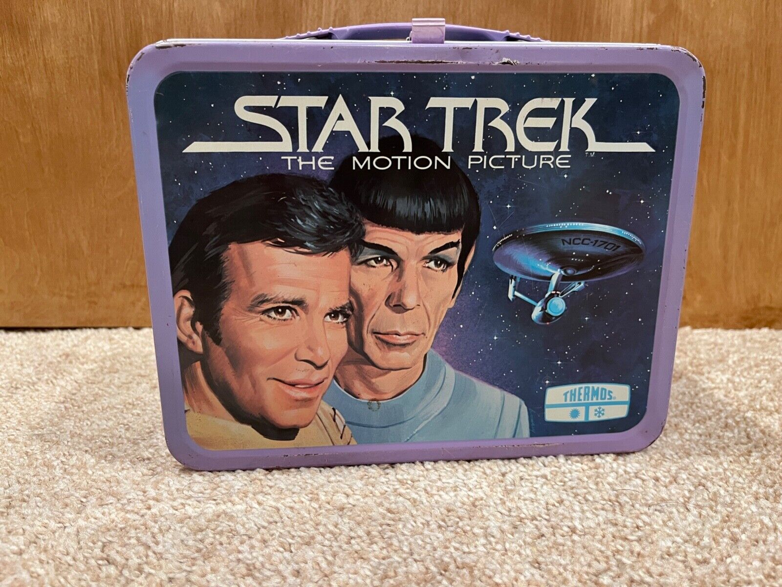 Vintage 1979 STAR TREK - The Movie Picture - Lunchbox - Made By Thermos Brand