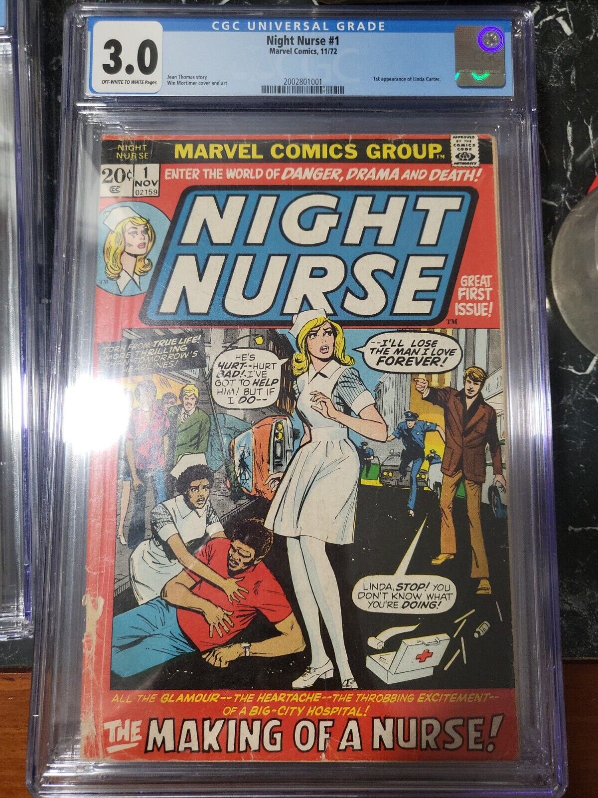 Night Nurse #1 CGC 3.0