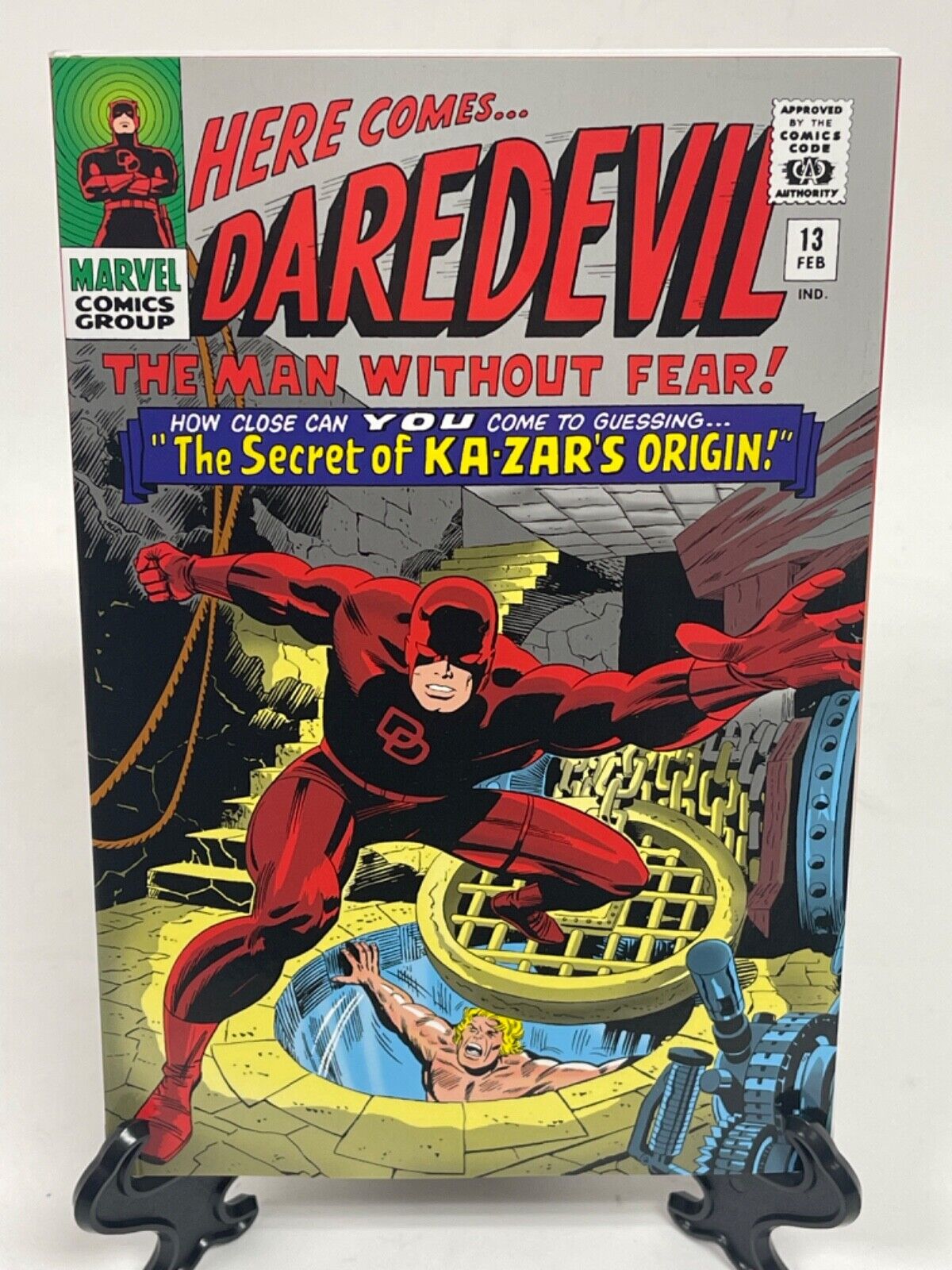 Daredevil Mighty Marvel Masterworks Vol 2 Alone Against Underworld Marvel GN-TPB