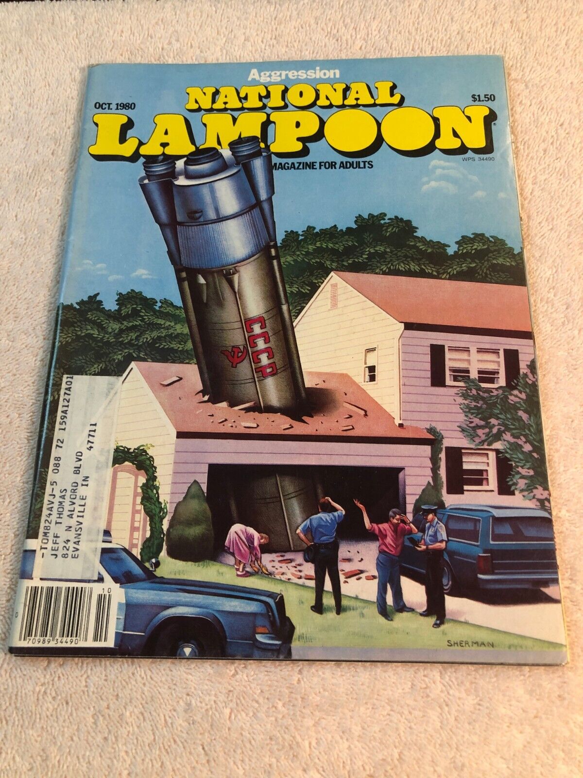 3872 National Lampoon Magazine October 1980
