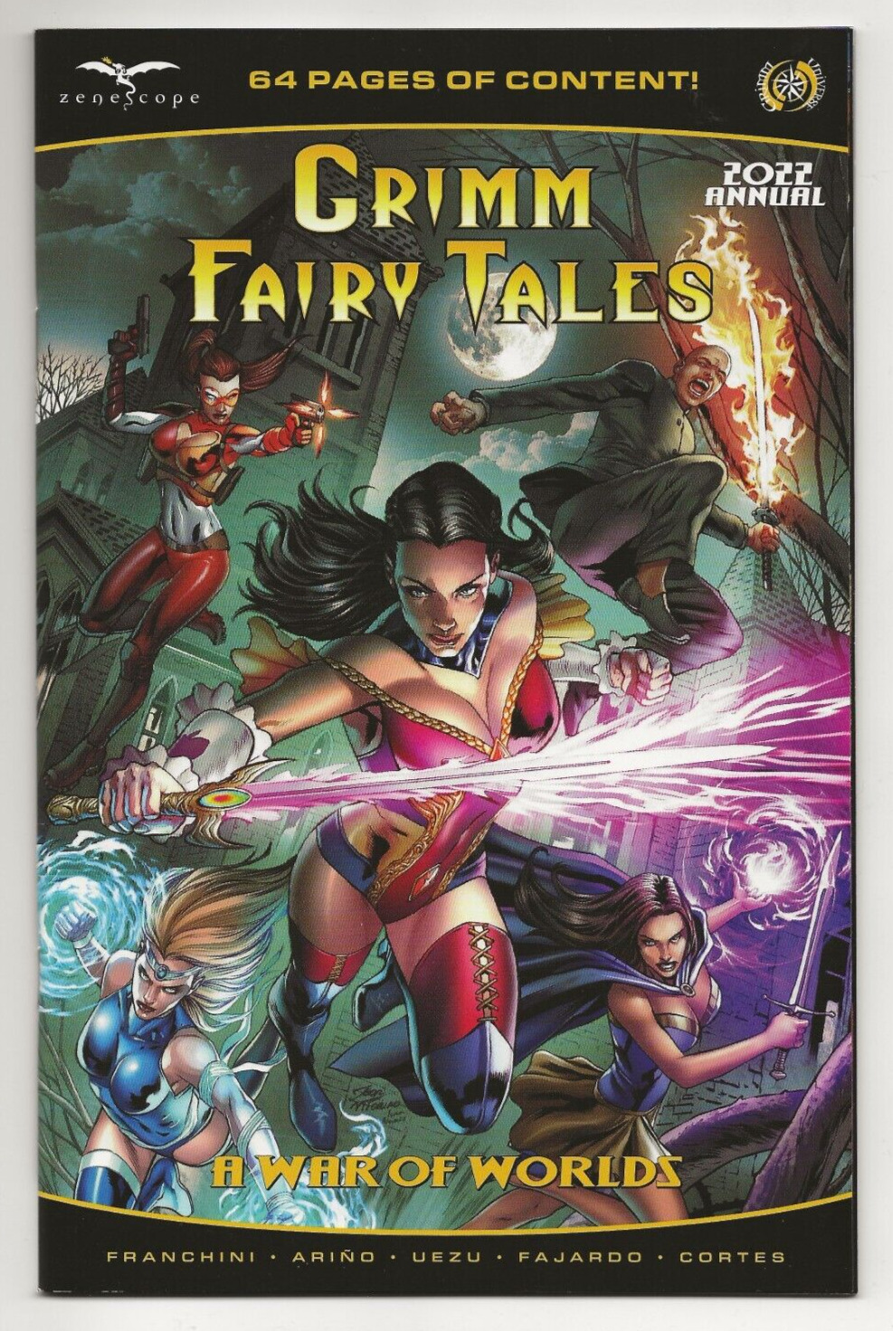 Zenescope GRIMM FAIRY TALES 2022 ANNUAL first printing cover A