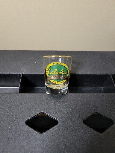 Cabela's Shot Glass Wheeling, West Virginia. New With Tag