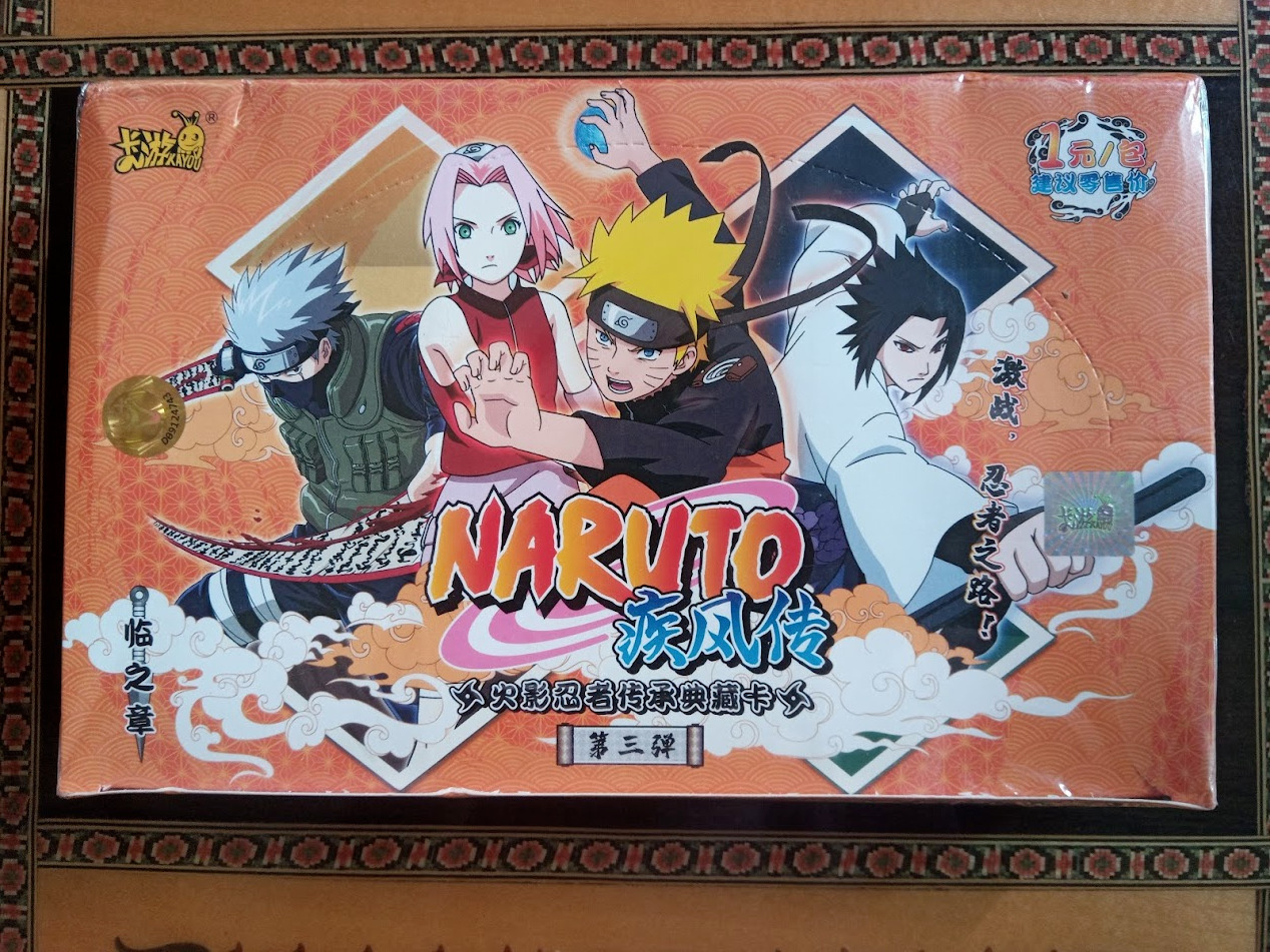 USA Naruto Official Trading Card Premium Booster Box TCG Anime SEALED NR-CC-L003