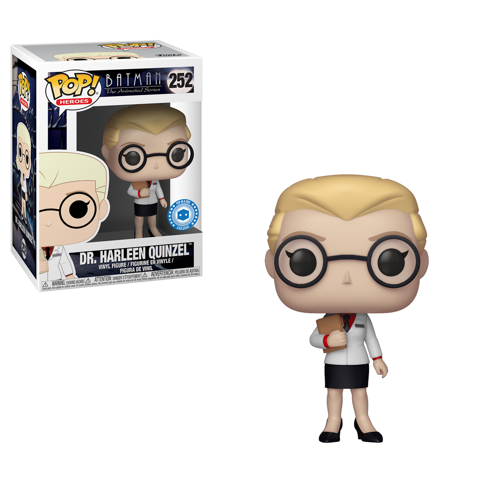 Funko POP Batman The Animated Series - Dr. Harleen Quinzel #252 - Pop in a Box