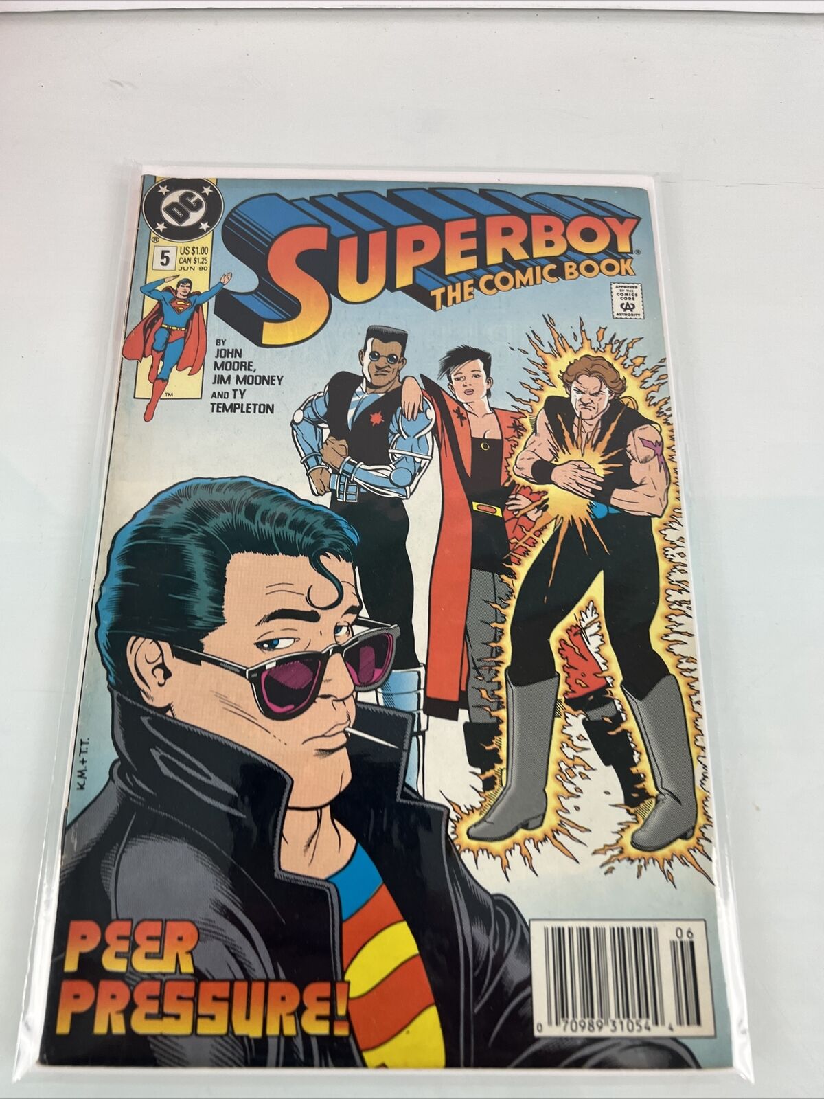 DC Comics SUPERBOY THE COMIC BOOK #5 first printing