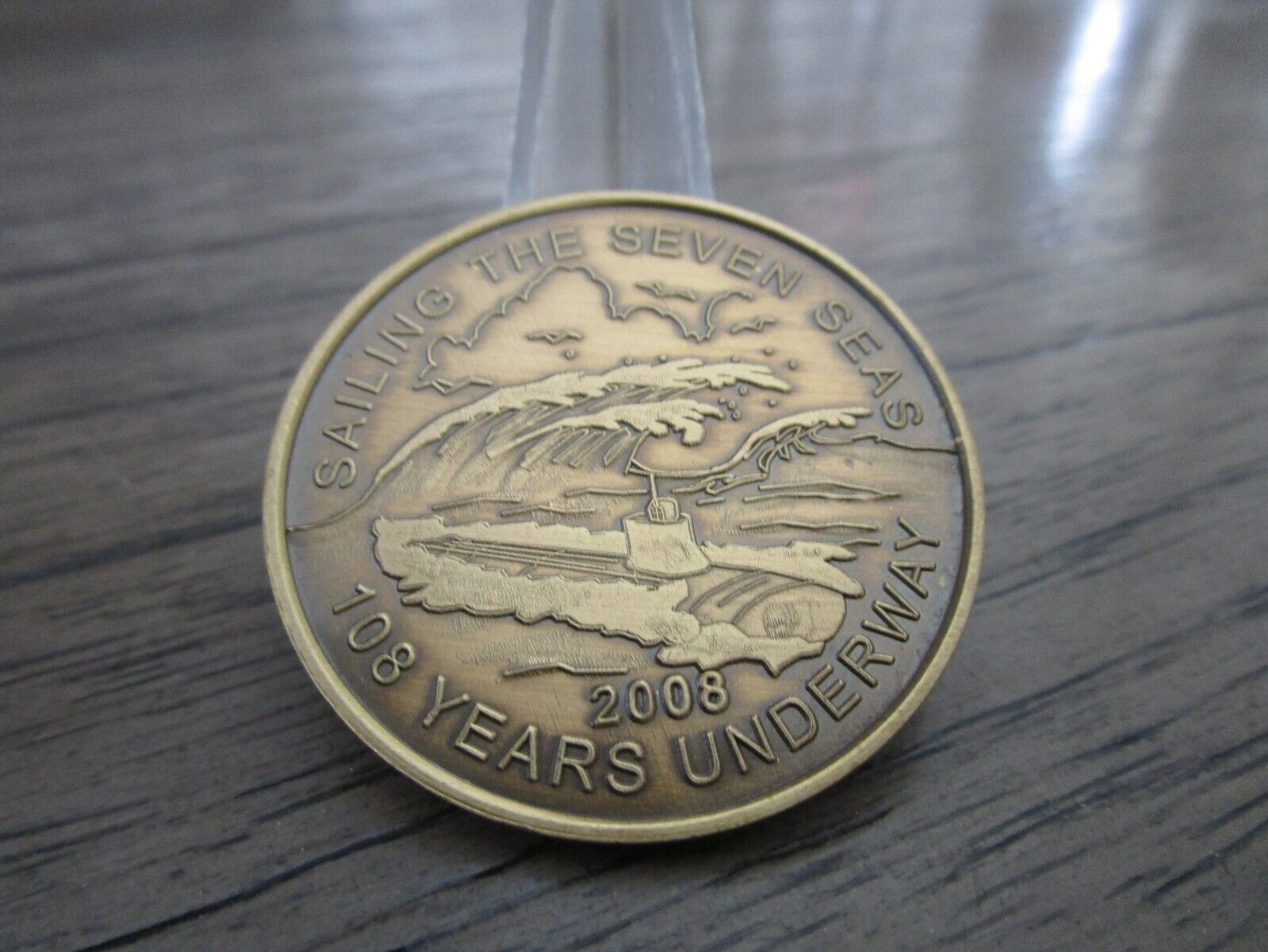 USN Submarine Birthday Ball 2008 Cape Canaveral FL 108 Years Challenge Coin