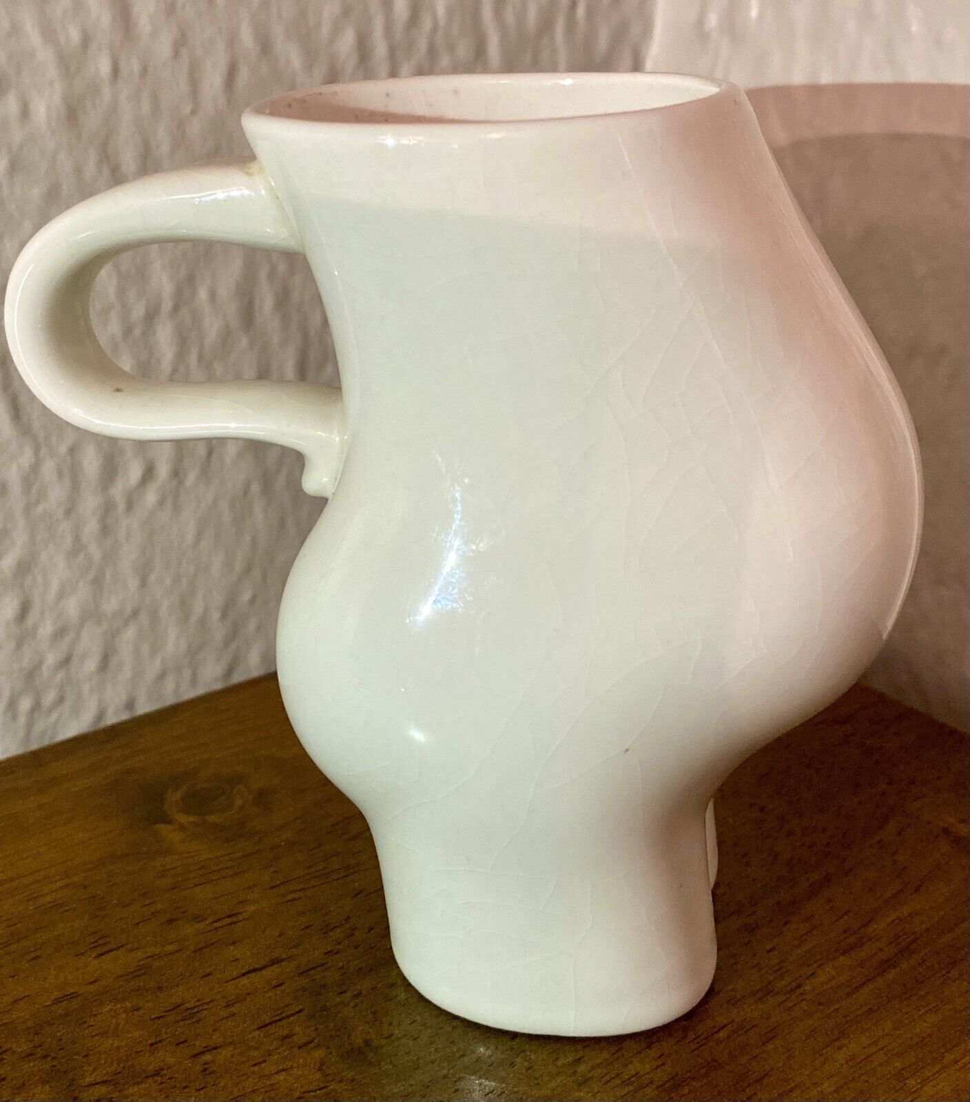 Vintage Barbara Dale Pregnant Woman Maternity Mug - Ceramic Baby Shower Gift