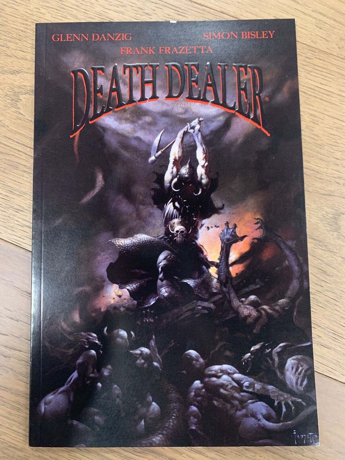 Death Dealer #1 1995 - Frank Frazetta Simon Bisley - 1st Print -   *FLAW*