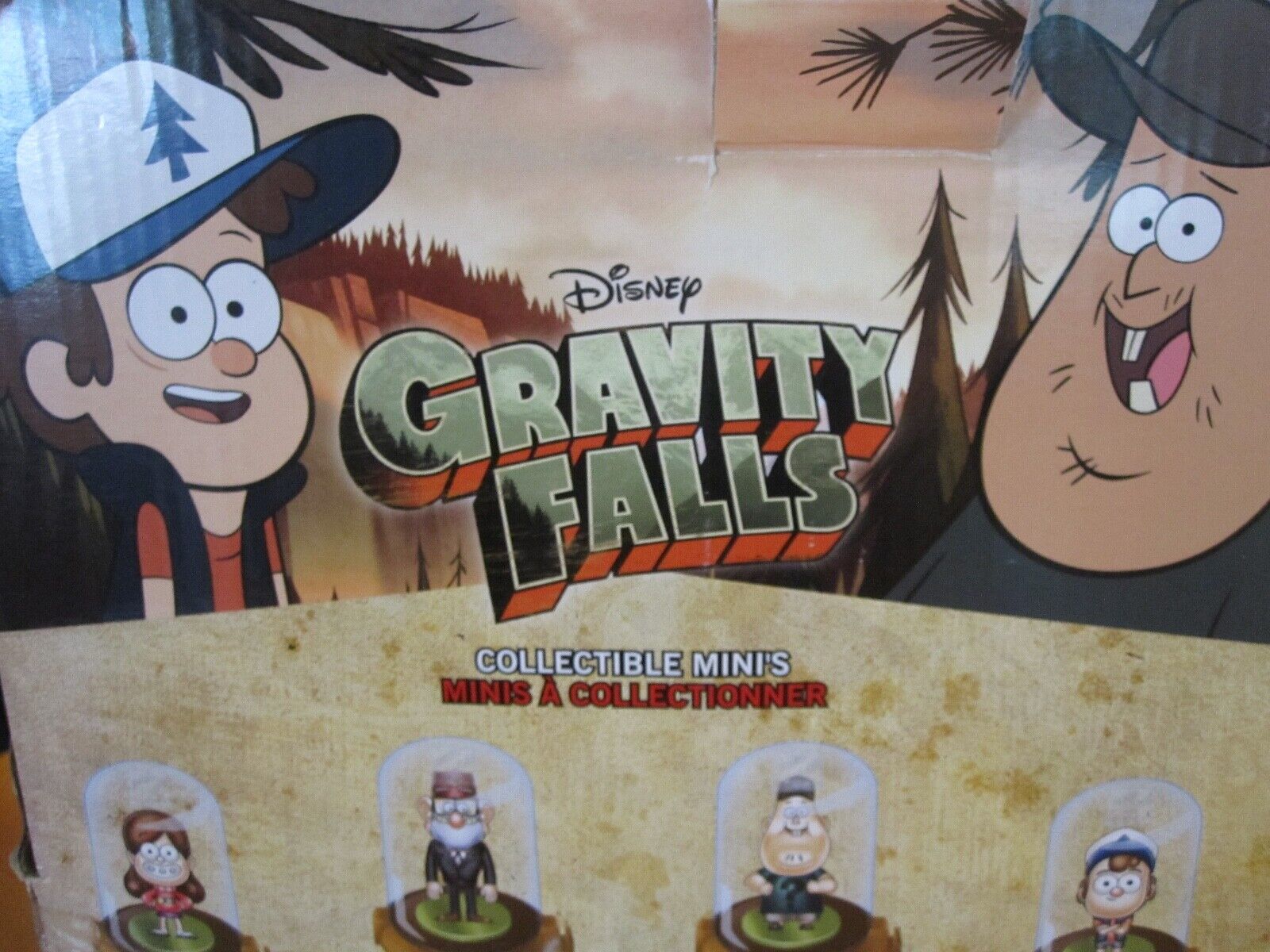 Gravity Falls, Original Mini\'s Domez, Disney sealed packages, Zag Toys