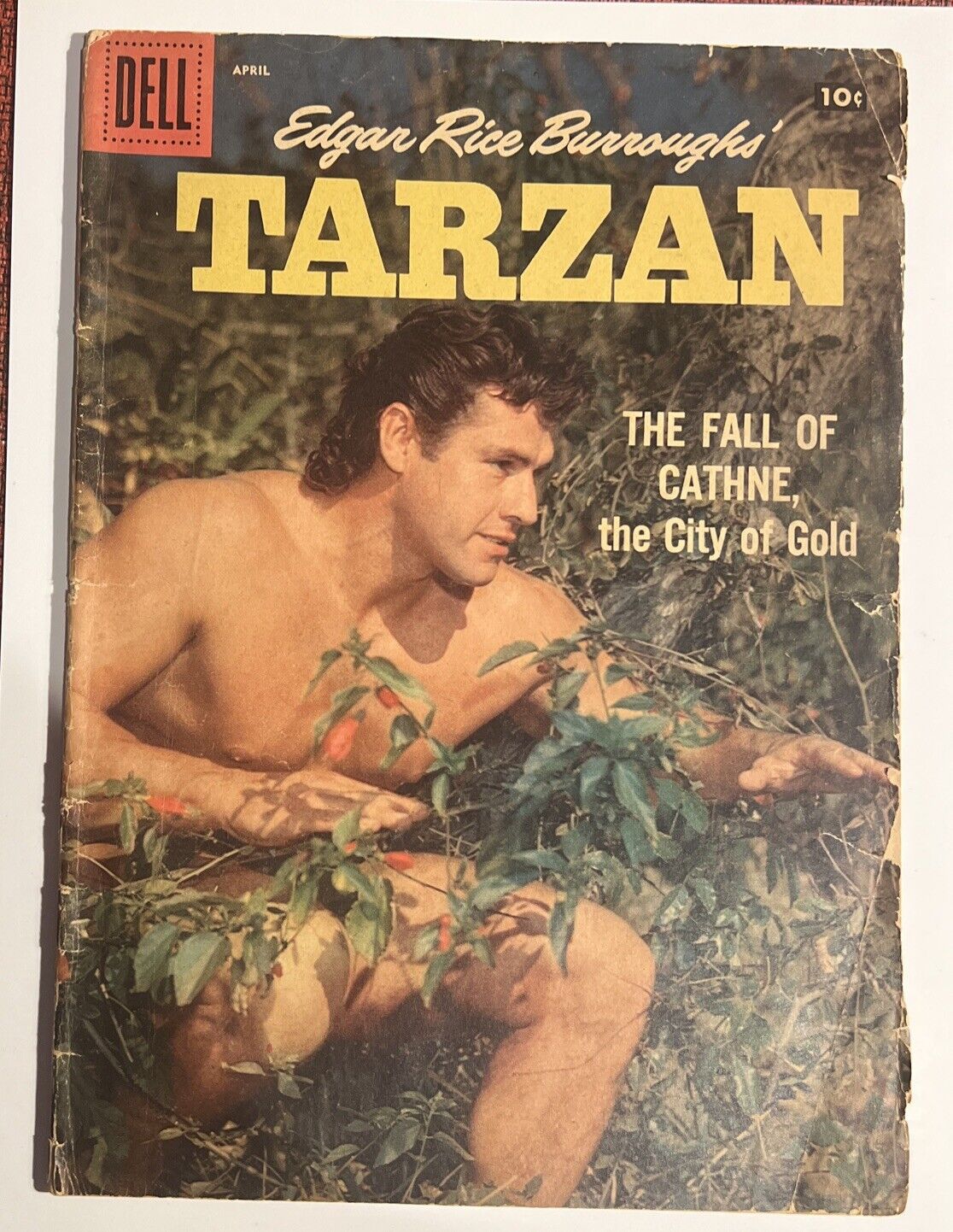 Tarzan Vol 1 #103 April 1958 The Fall of Cathne the City of Gold Comic Book