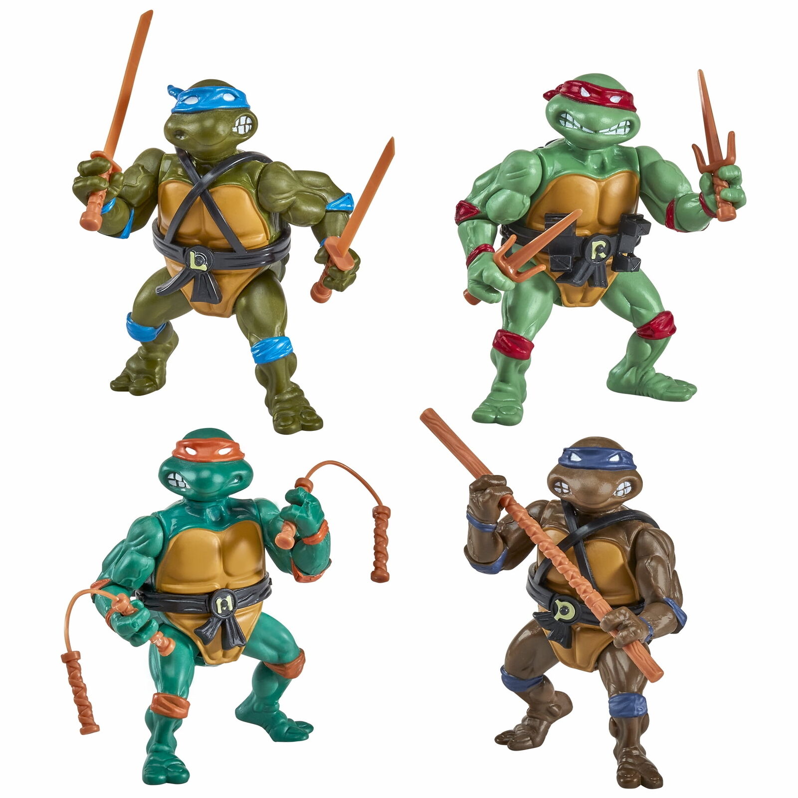 Teenage Mutant Ninja Turtle: 1987 Original Series Figure 4-Pack