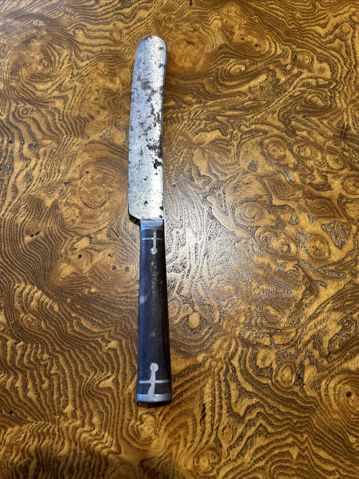 Antique Simmons Oak Leaf Knife 9 1/4”