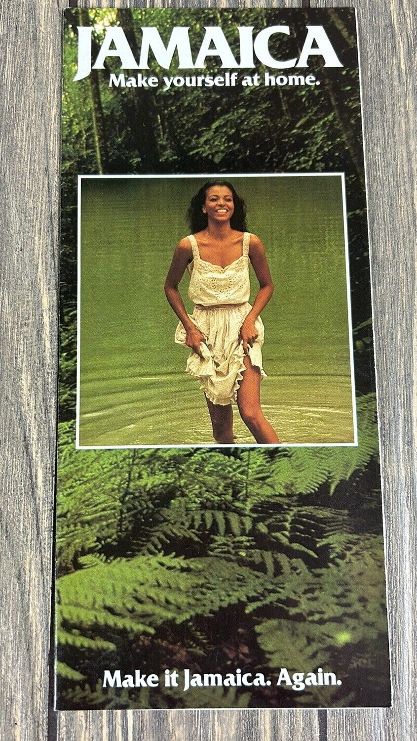 Vintage Jamaica Make Yourself At Home Travel Agent Brochure 