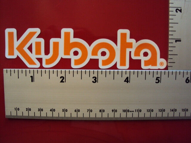 Kubota Utility Tractor Sticker Decal IMCA NHRA USRA