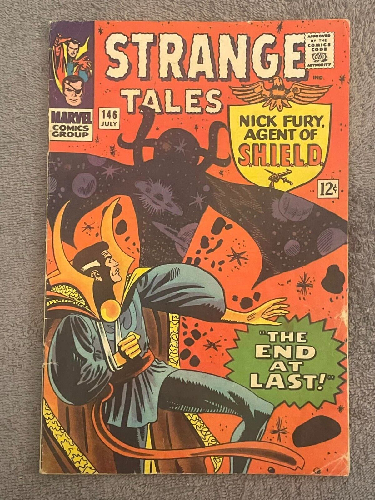 Strange Tales #146 (RAW 6.0 - MARVEL 1966) Key: 1st AIM Advanced Idea Mechanics