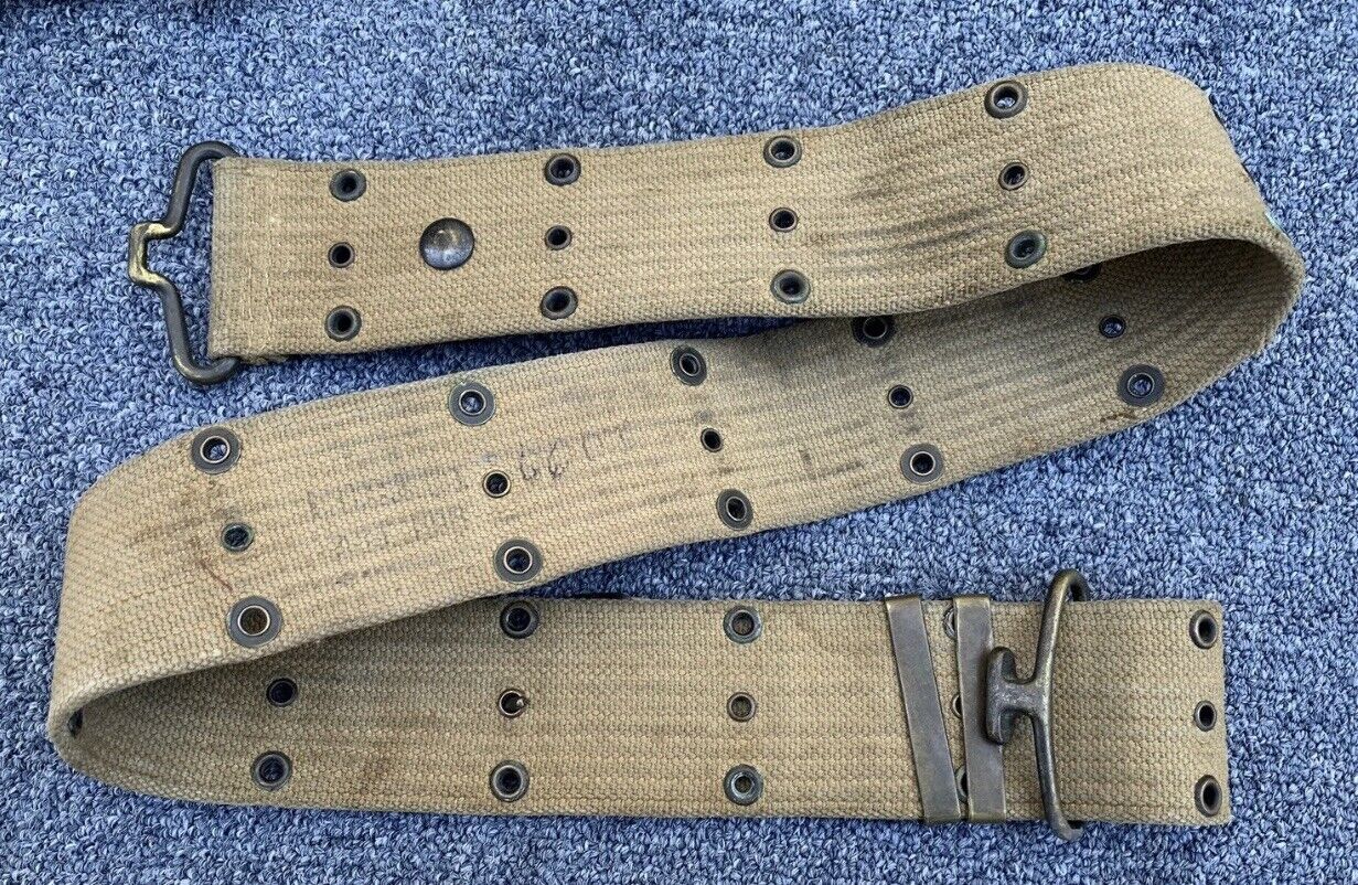 WWI US M1912 Pistol Belt 