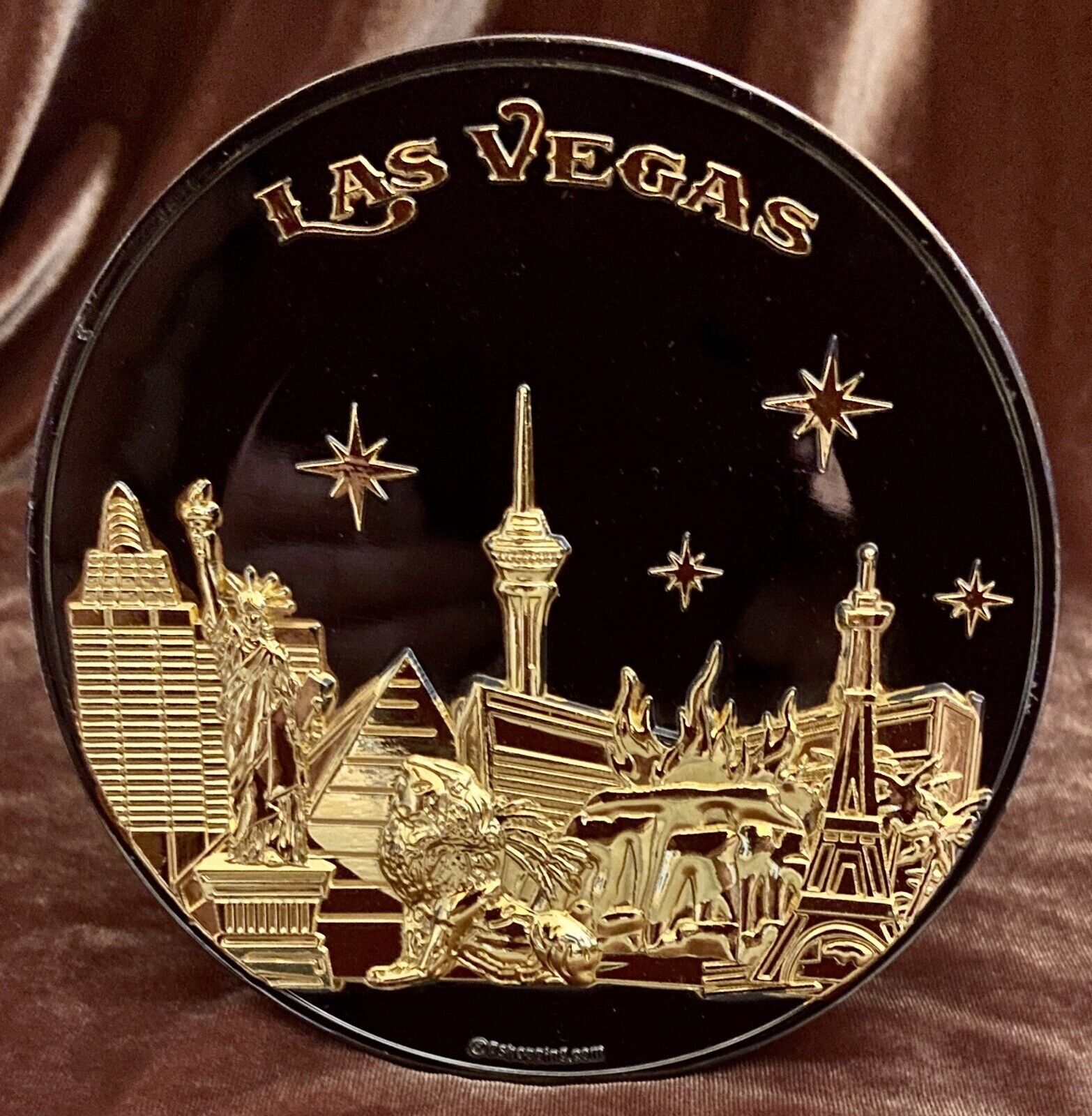Las Vegas Decorative Souvenir Collector Plate 5” with Stand **OUT OF STOCK**