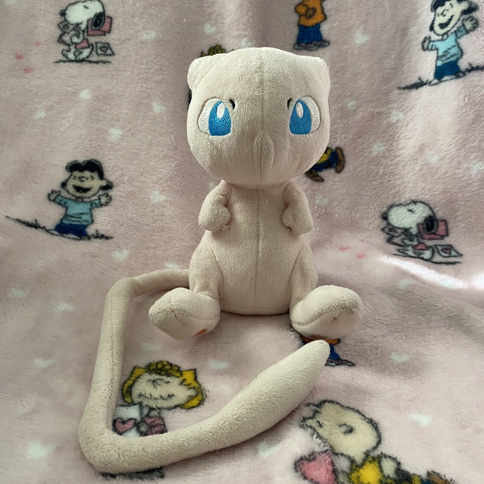 Pokemon San-ei Pocket Monsters Mew Plush Stuffed Animal Doll Japan Pokedoll