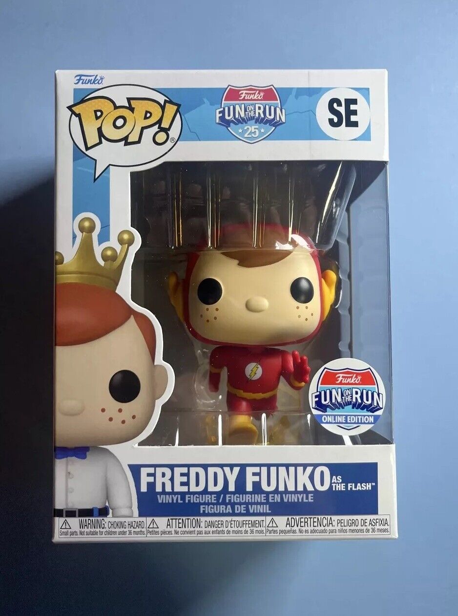 FREDDY FUNKO AS THE FLASH Funko Pop FUN ON THE RUN DC Comics