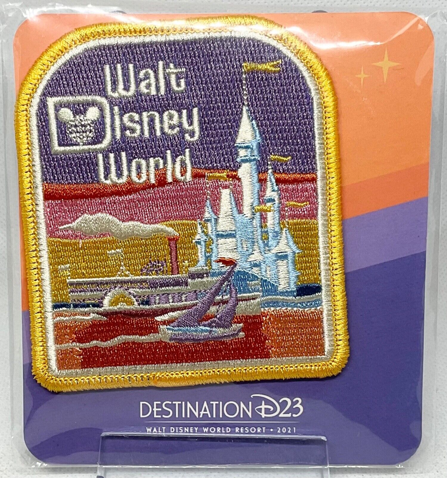 Destination D23 2021 Welcome Gift Walt Disney World Patch