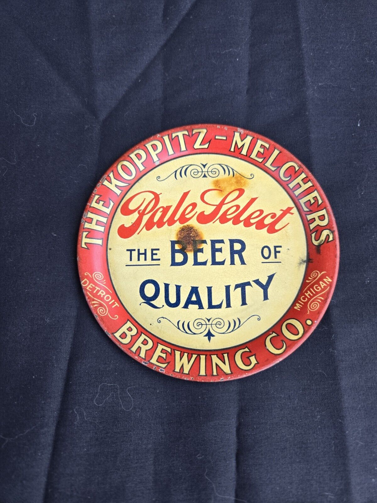 Tip Tray..Koppitz-Melcher Brewing Co., Detroit, Michigan.  