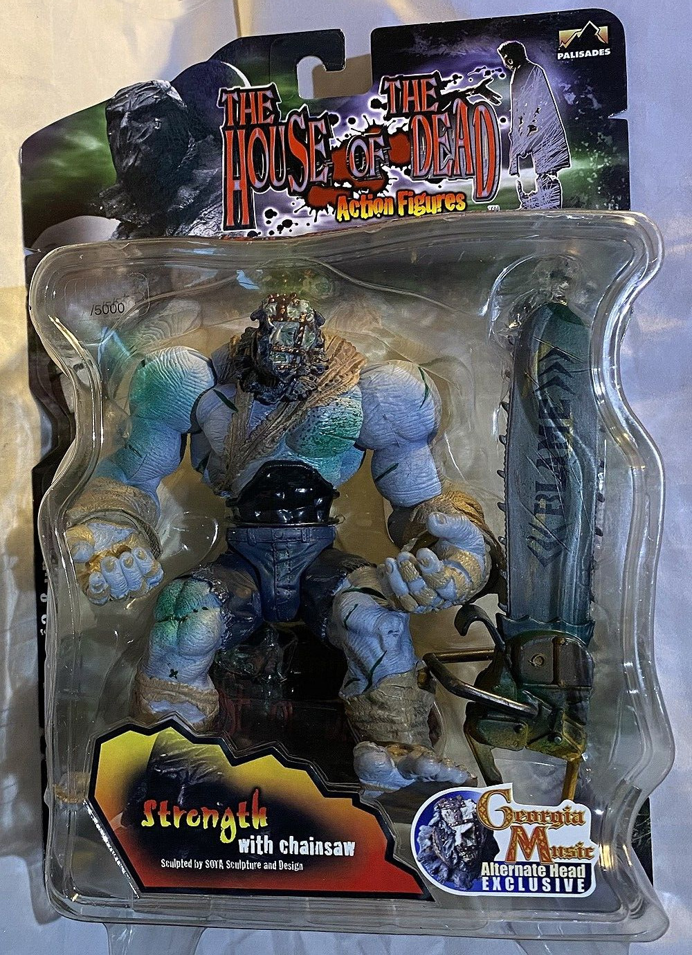 The House of the Dead Strength Figure w/ Chainsaw & Exclusive Head Sculpt