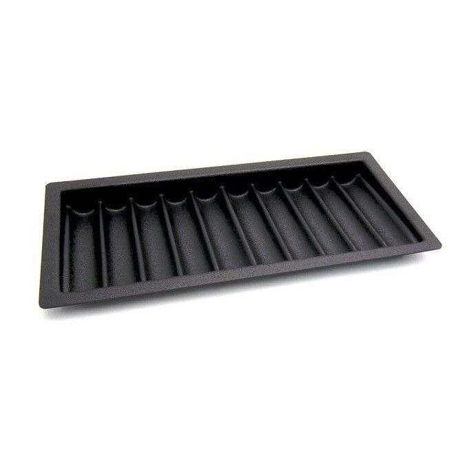 ABS Black Poker Chip Tray (10 Row / 500 Chip)