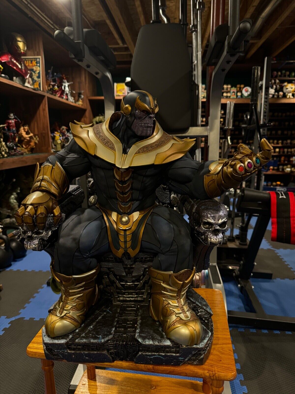 Sideshow Collectibles Thanos on Throne Maquette Statue Marvel
