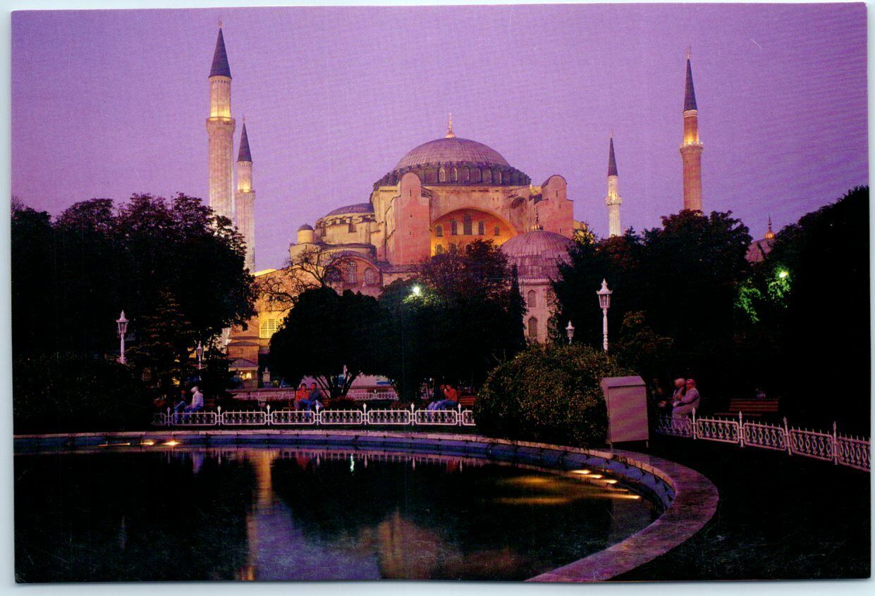 Postcard - The Hagia Sophia Museum, Istanbul, Turkey