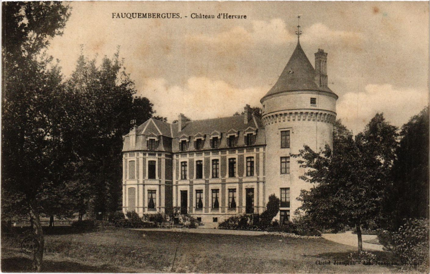 CPA AK FAUQUEMBERGUES Chateau d'Hervare (413962)