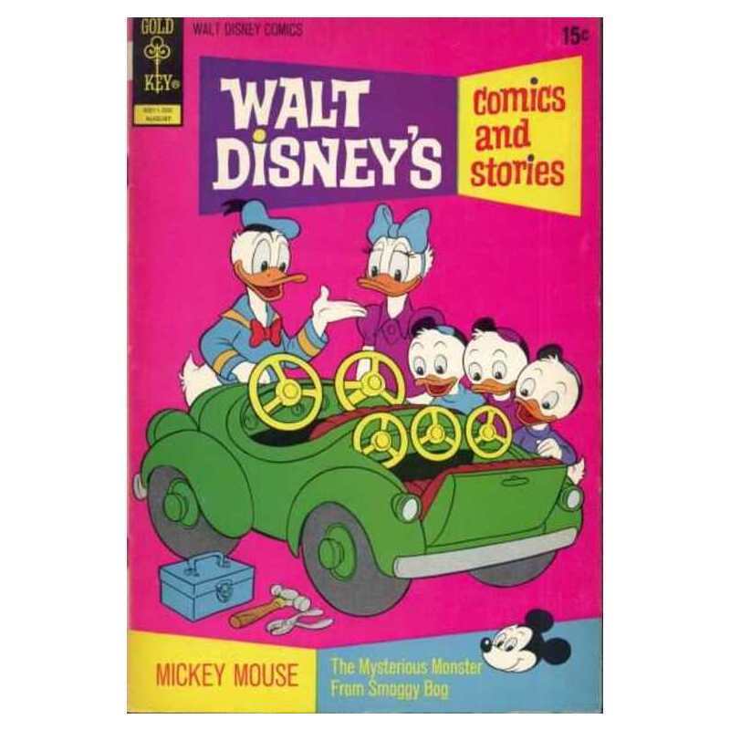 Walt Disney's Comics and Stories #383 in Very Good + condition. Dell comics [k;