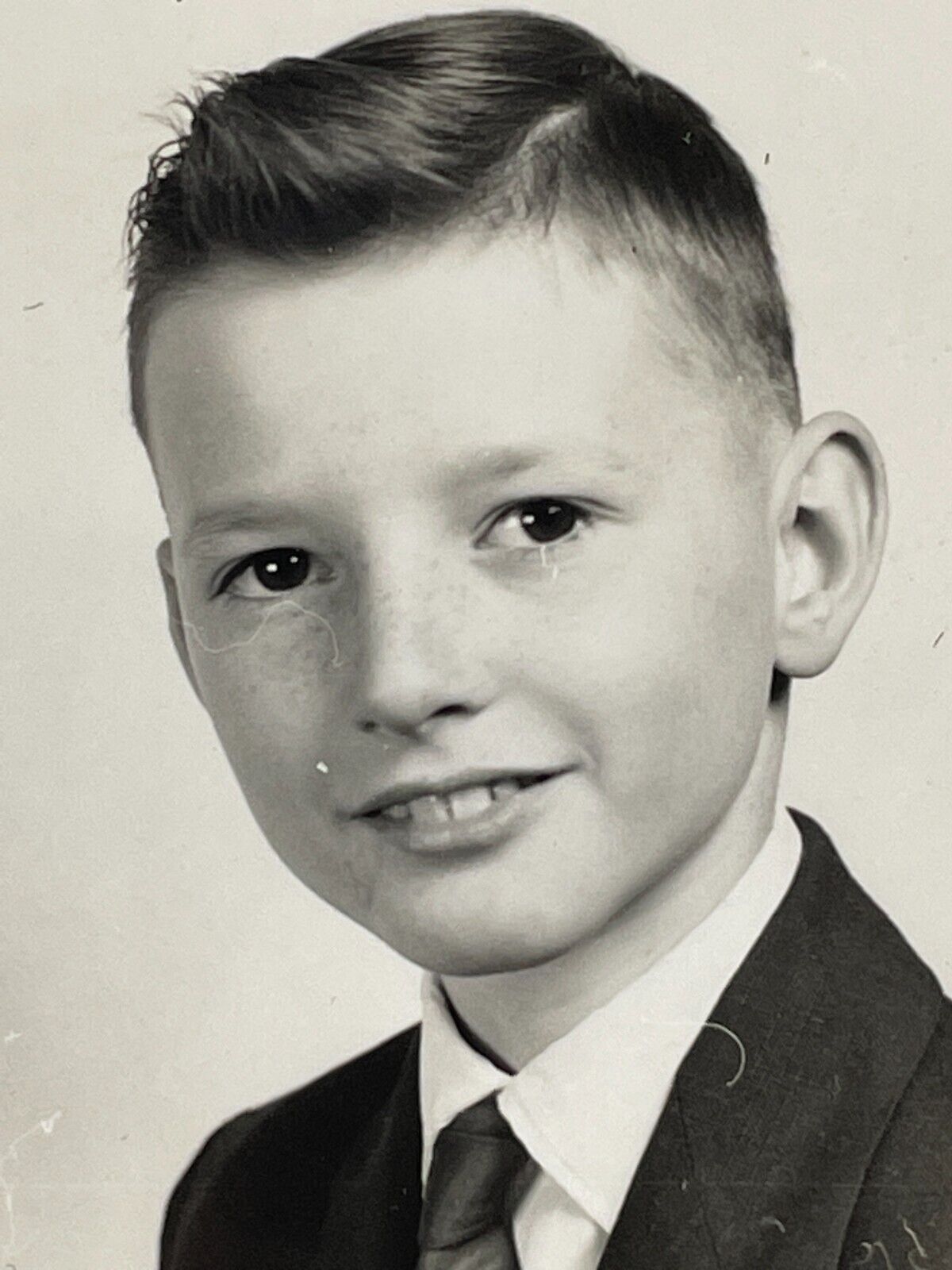 NF Photograph Boy School Class Photo 1950-60's Portrait
