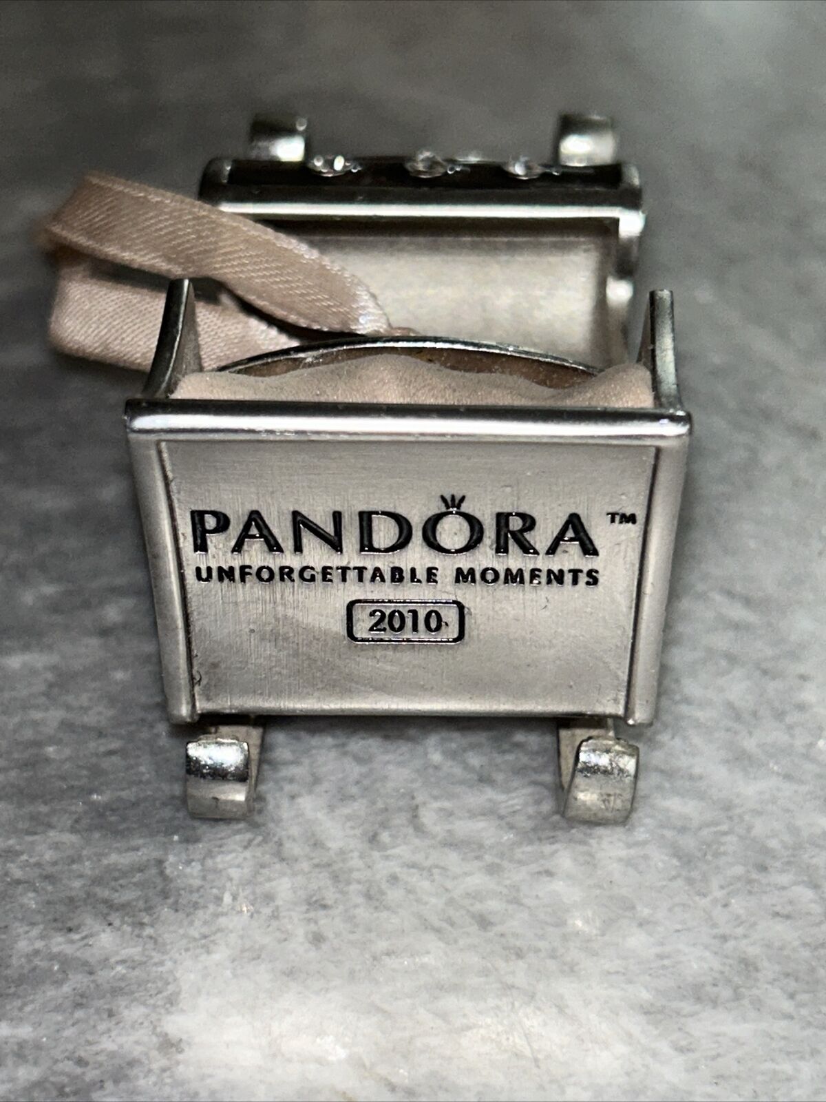 Pandora 2010 Sleigh Christmas Ornament Unforgettable Moments 3rd in Series