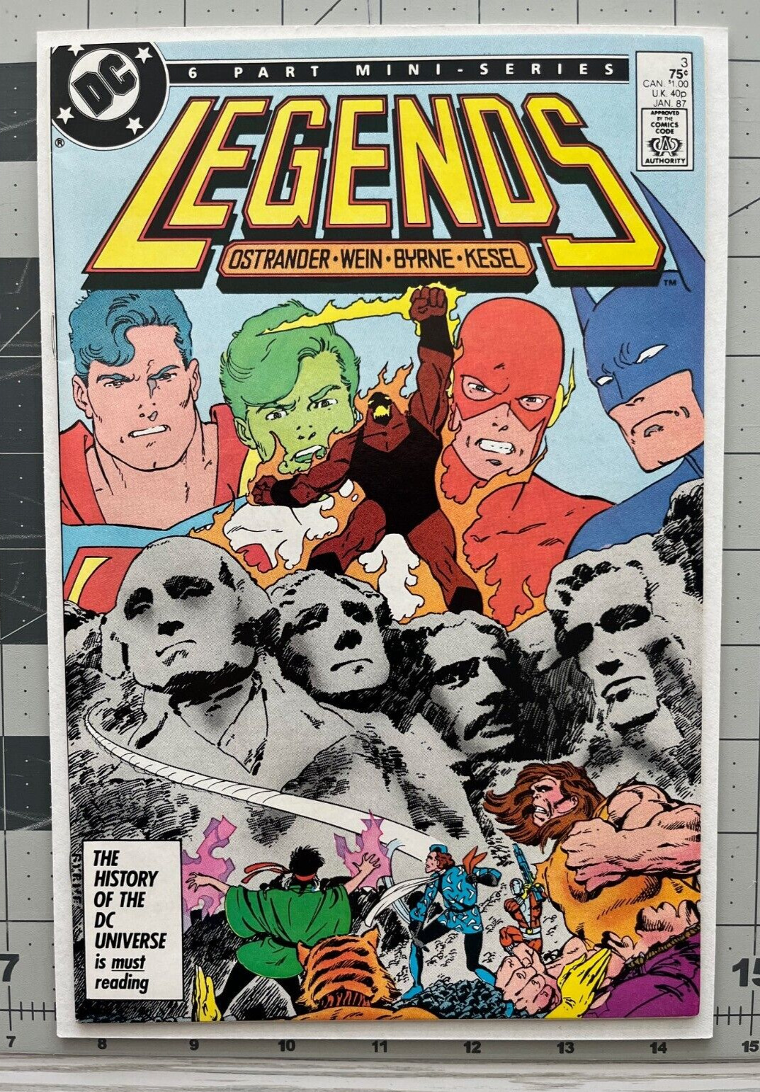 DC Legends #1 (DC Comics 1986) 1st New Suicide Squad  (NM-) - Nice Clean Book