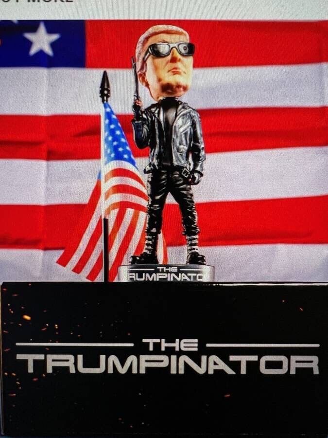 The Trumpinator Bobblehead - I'll Be Back in 2024 (Trump Bobblehead)