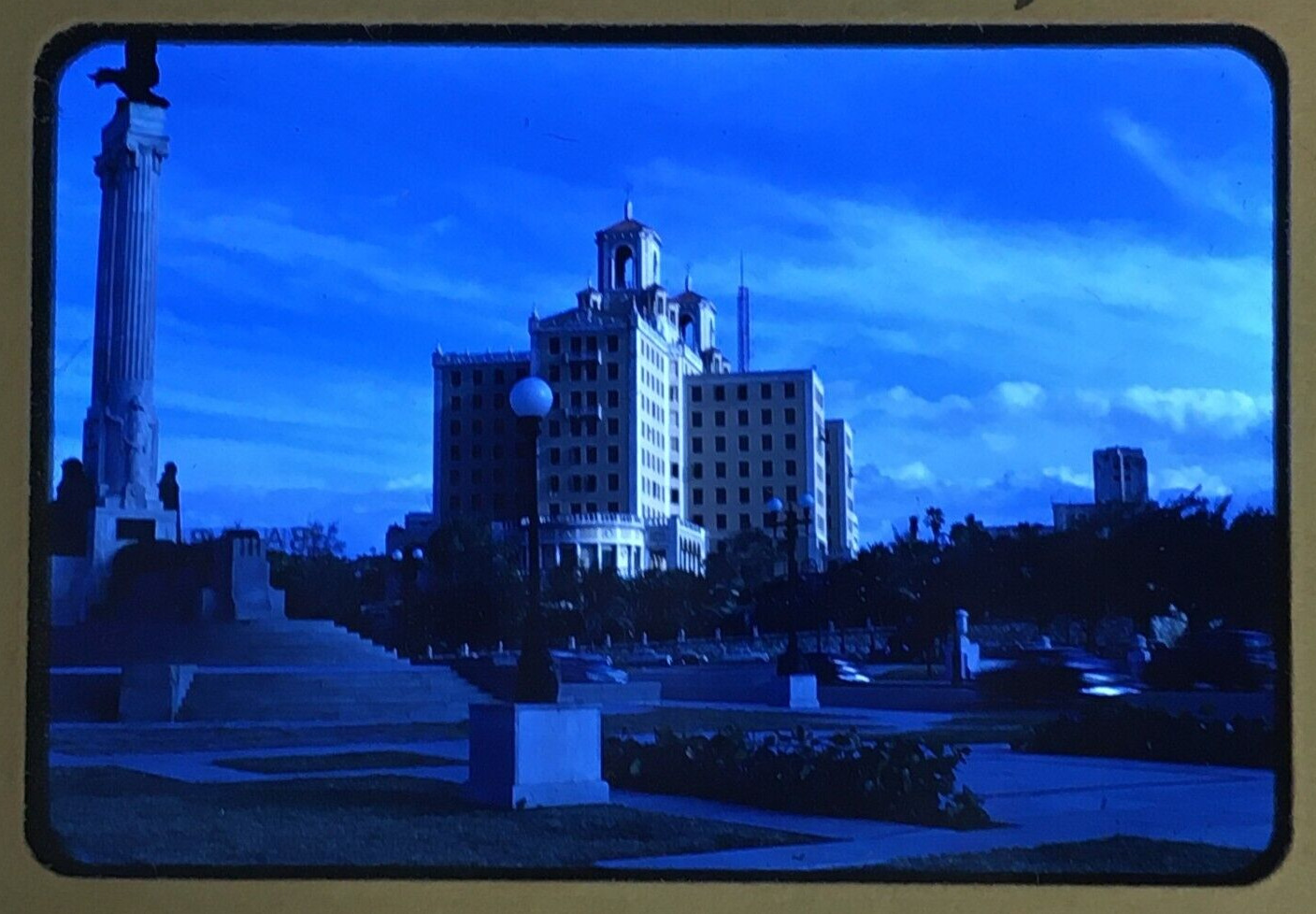 35mm Color Slide Red Border Kodachrome 1954 El Nacional Hotel Havana Cuba