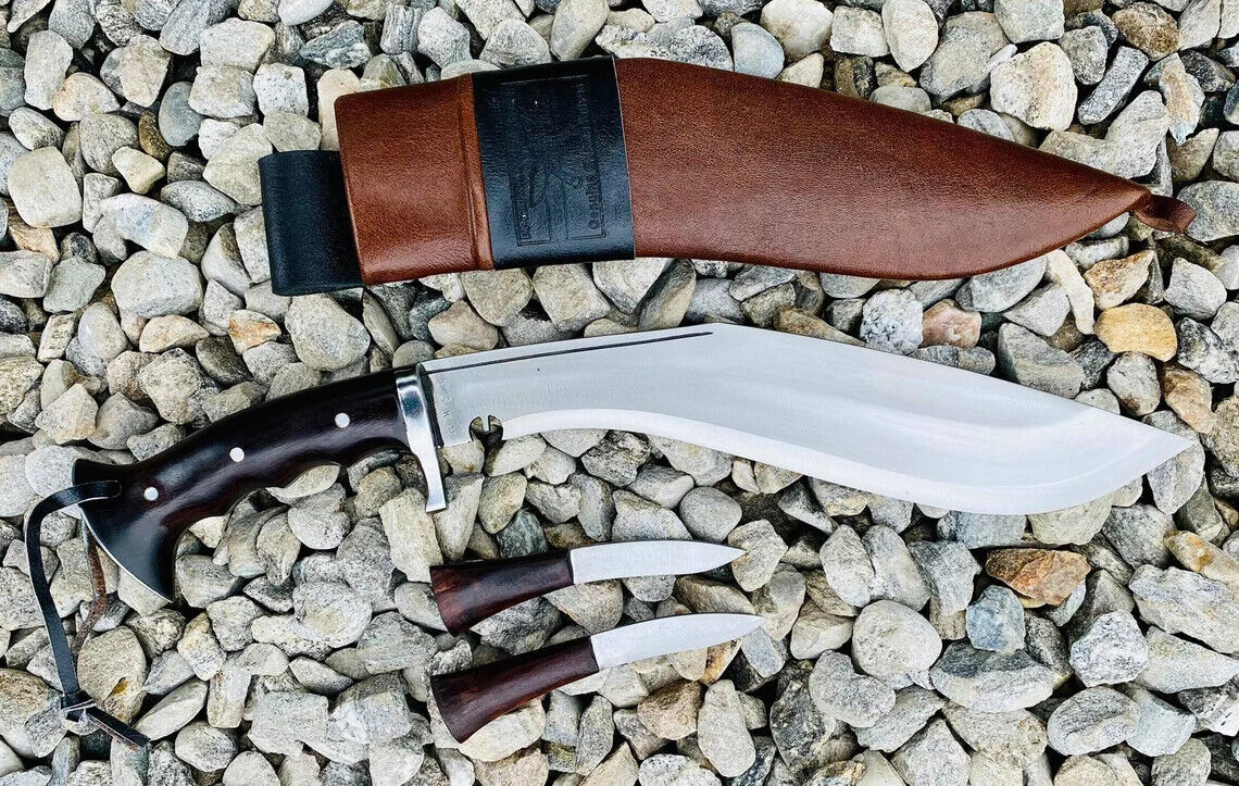EGKH- 12 Inch Long Blade Iraqi Khukuri-Handmade Kukri-Kukri Knife-Gurkha Knife