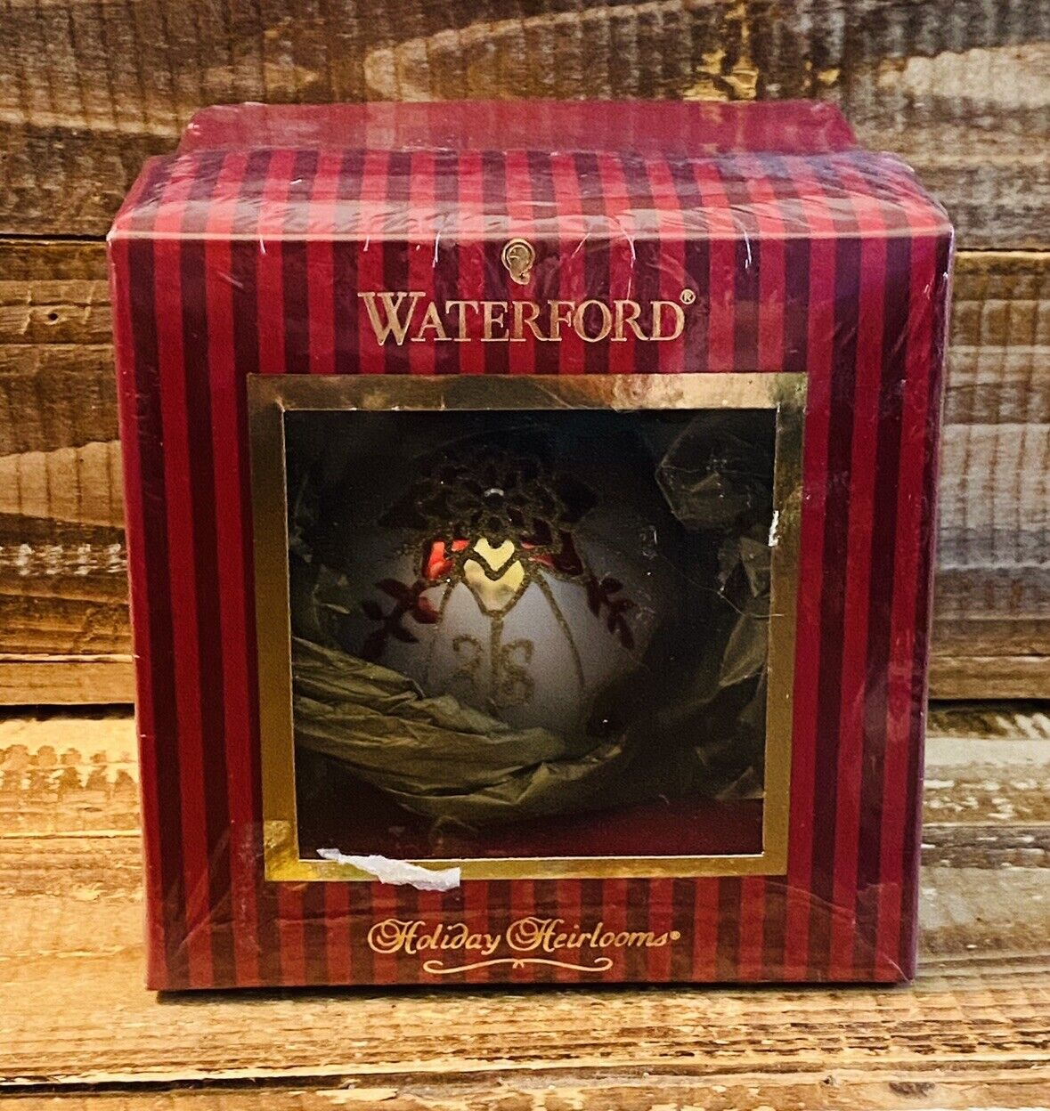 New Sealed Waterford Holiday Heirloom Ornaments Elements Star Ball