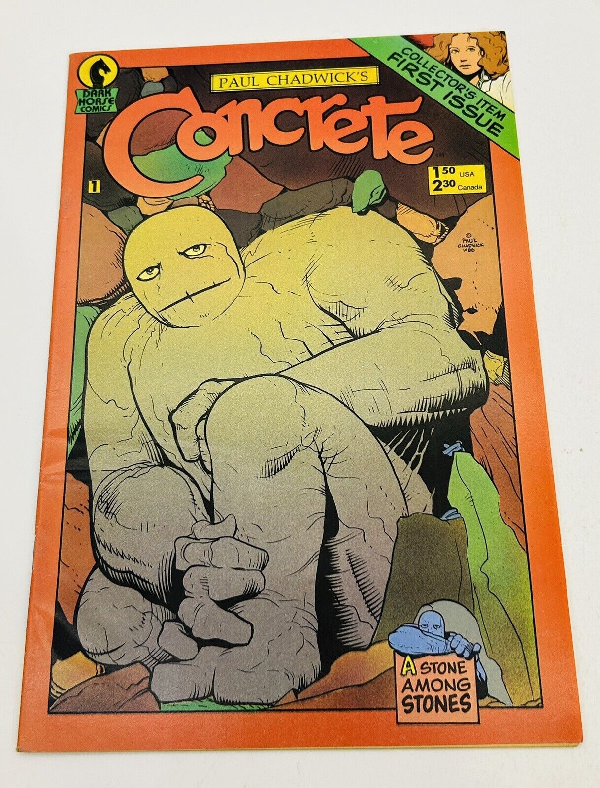 Paul Chadwick\'s CONCRETE, Issue #1 (MAR 1987) Dark Horse Comics