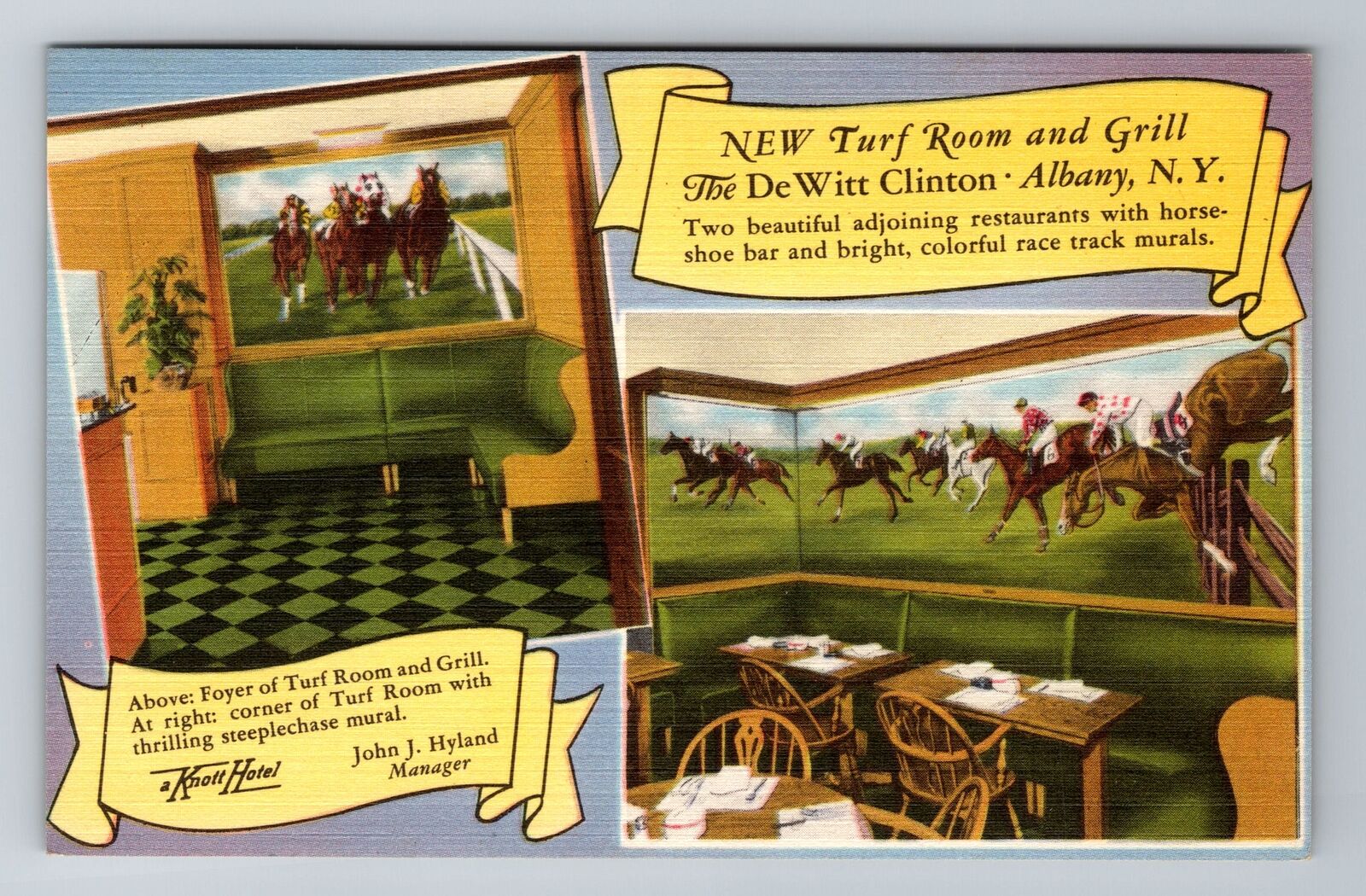 Albany NY-New York, The Dewitt Clinton, Antique, Vintage Souvenir Postcard