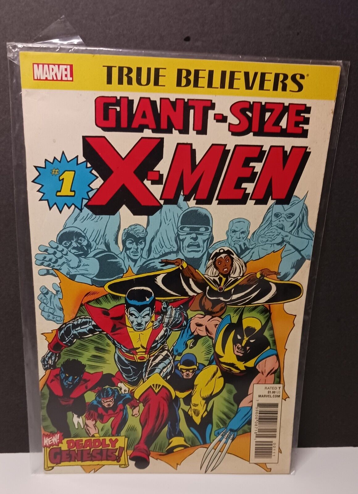 True Believers: Giant Size X-Men #1 2017 Marvel Reprint 1st VF/NM