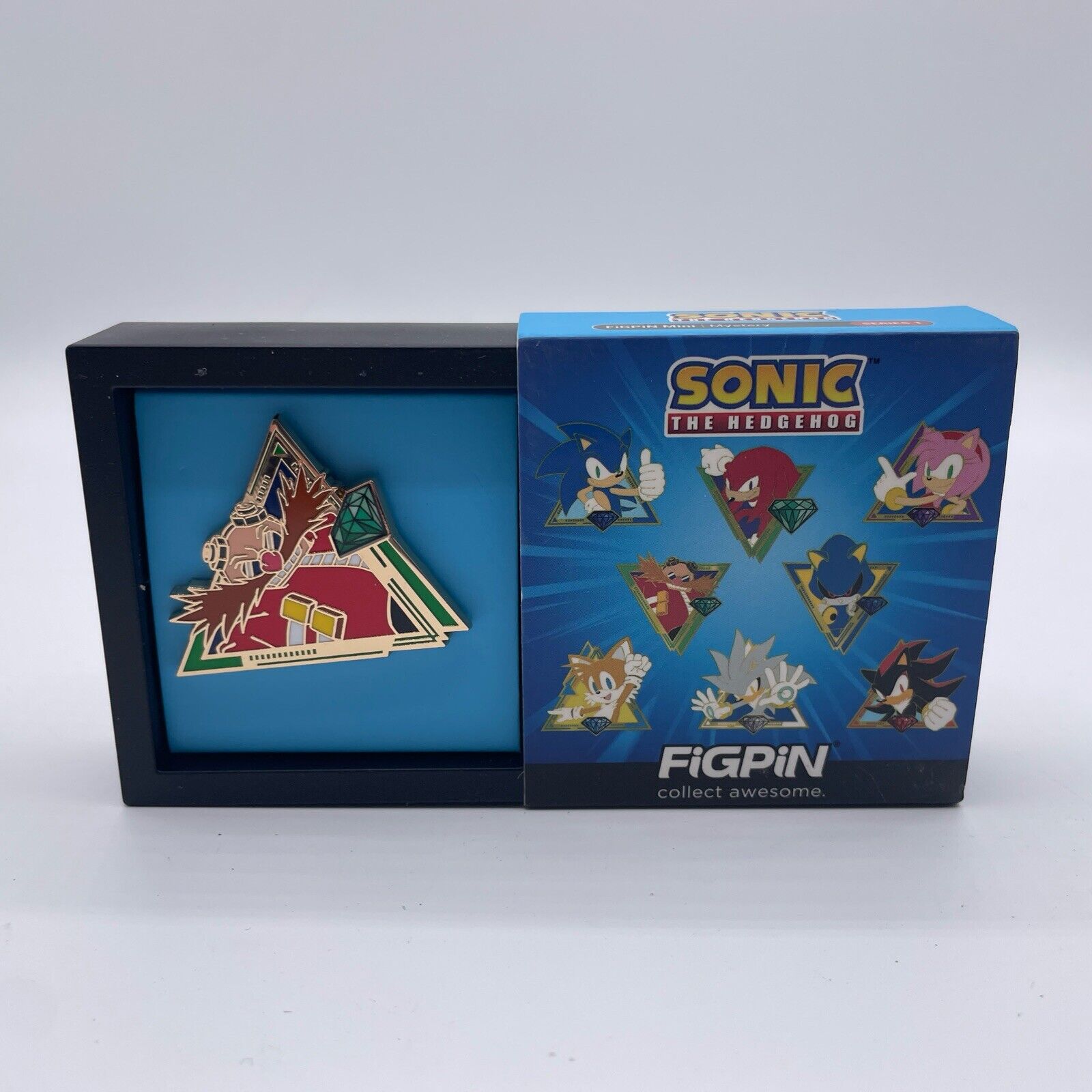 FiGPiN Sonic The Hedgehog Dr. Eggman Robotnik Blind Box Mini Pin Locked