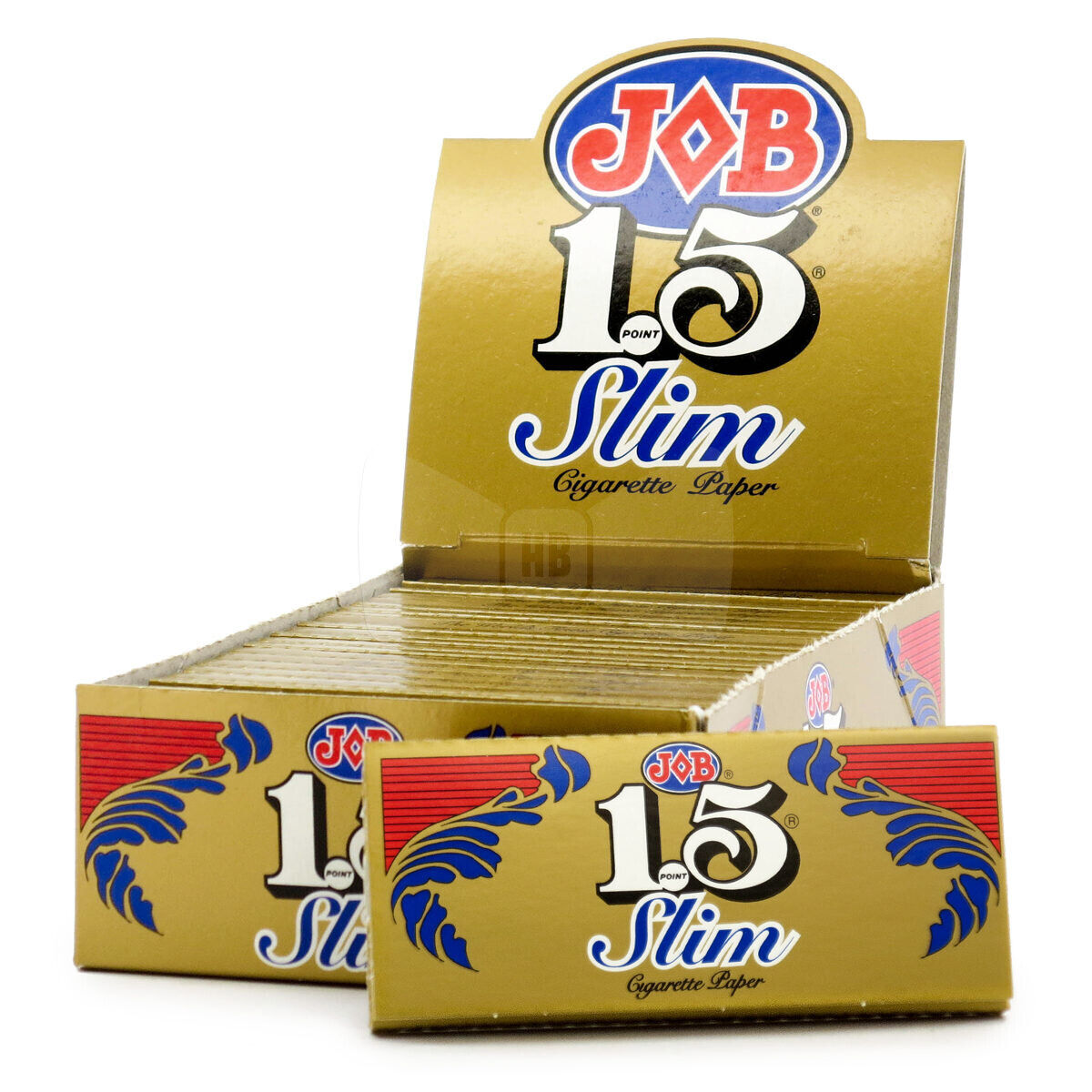 JOB Gold Slim 1 1/2 1.5 Rolling Papers  *Great Prices* *FREE USA SHIPPING*