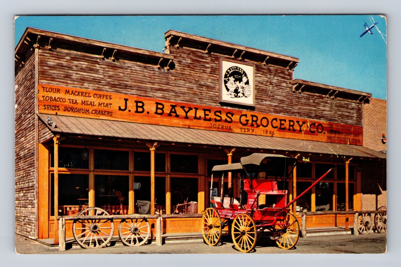 Phoenix AZ-Arizona, A J Bayless Country Store Museum, Vintage Souvenir Postcard